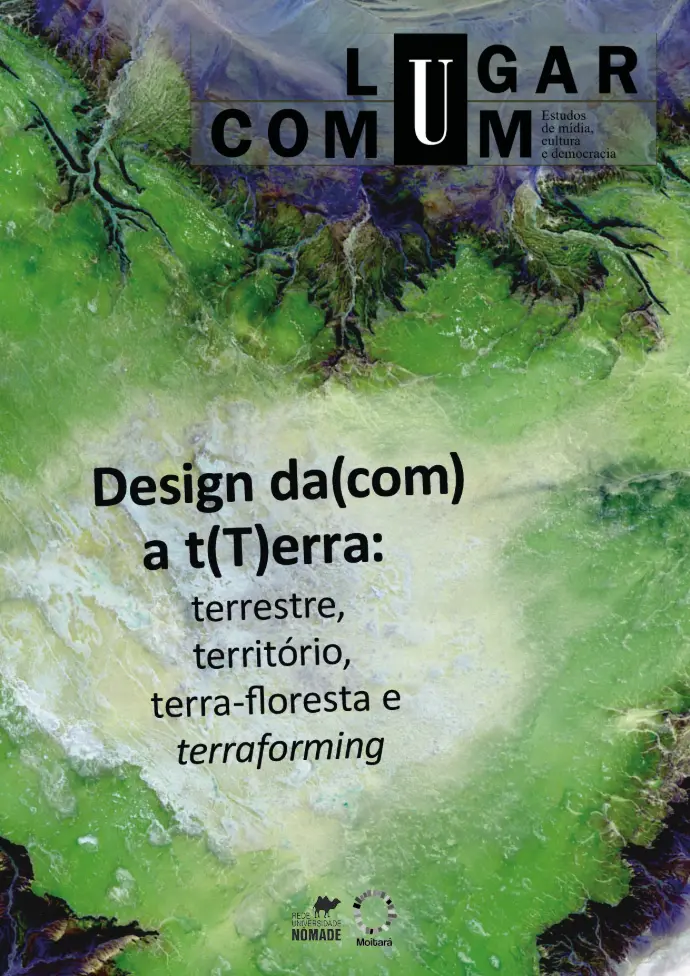 Imagem ilustrativa da capa da Revista Lugar Comum, da UFRJ, Rede Universidade Nômade e Moitará.